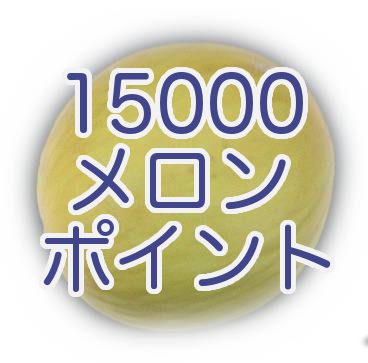 15000 メロンポイント